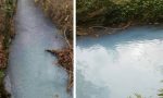 Acqua azzurra nelle rogge della Bassa: ma è inquinata