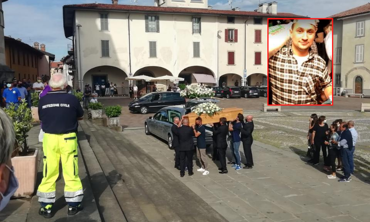 L’addio ad Alex Gabbiadini: “La morte entra prepotentemente nella nostra comunità” VIDEO FOTO
