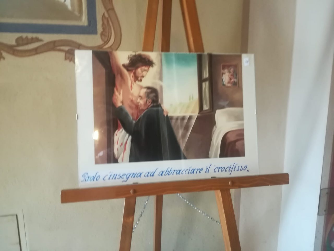 Esposta l’effigie di San Paolo della Croce per l’anniversario dei passionisti di Basella – Foto