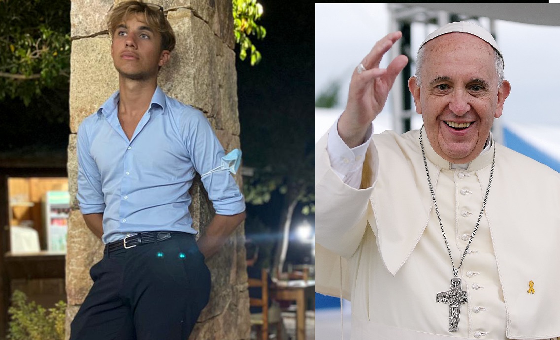 Il Papa ringrazia Nicolas, 19 anni, che ha scritto un Inno per lui