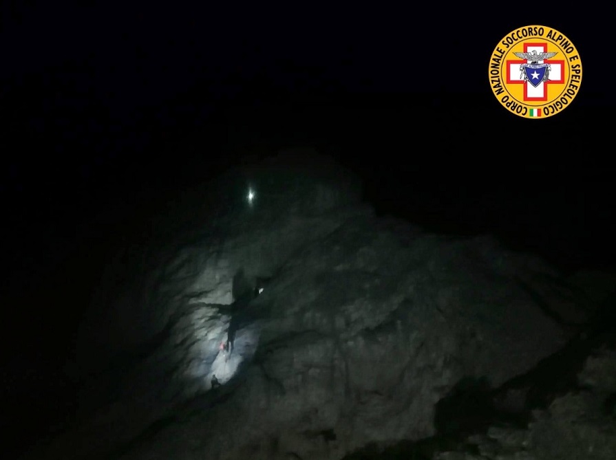 Tre giovani alpinisti bloccati sulla Presolana, salvati dal Soccorso Alpino