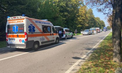 Tamponamento a catena a Verdello, traffico congestionato FOTO