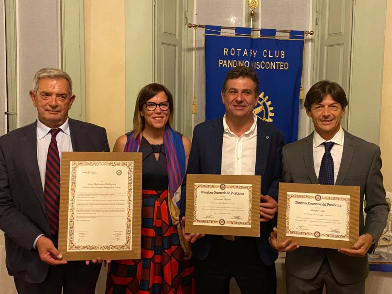 Il Rotary club Pandino Visconteo rende omaggio all’ospedale Maggiore