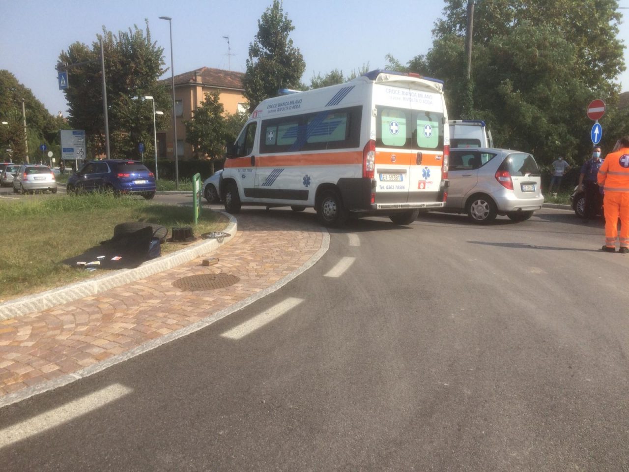 Folle inseguimento tra Casirate e Treviglio, poi le botte per strada VIDEO FOTO