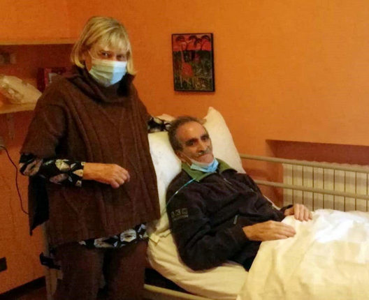 Finalmente è tornato a casa dopo 200 giorni di Covid