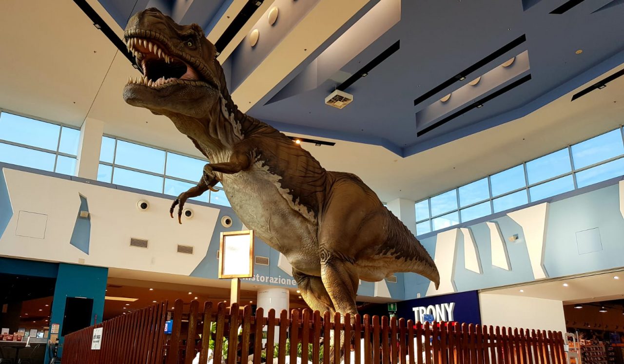 Ad Antegnate spunta un enorme T-Rex