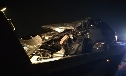 Schianto mortale a Rivolta, indagato per omicidio stradale il conducente dell'Audi