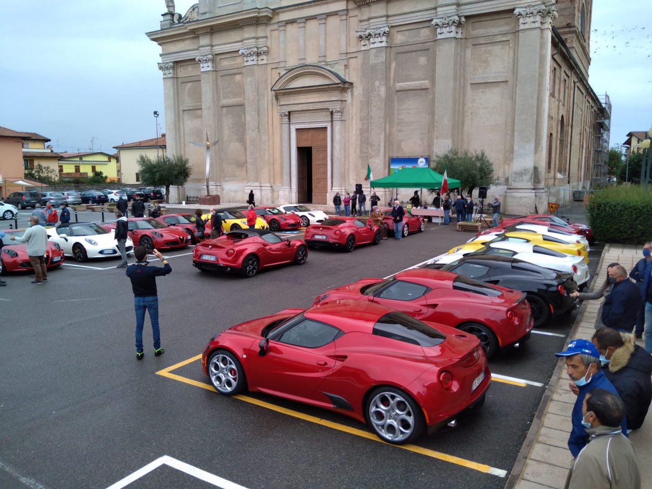 Alfa a tiratura limitata in raduno nella Bassa FOTO