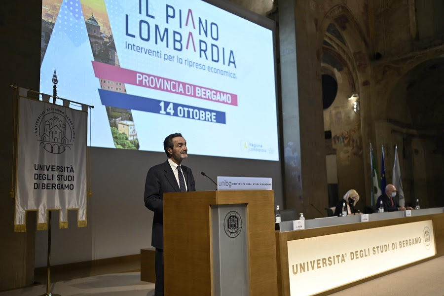 Piano Lombardia: 310 milioni di euro per il rilancio della Bergamasca VIDEO INTERVISTE