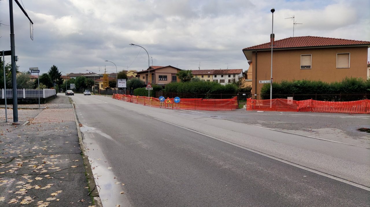 Nuovo tratto di ciclabile in via Circonvallazione Nuova