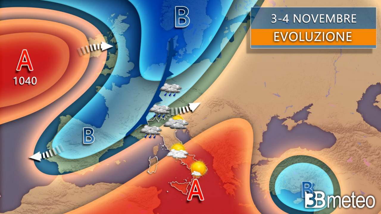 Stasi anticiclonica e nebbie, ma è in arrivo la pioggia METEO