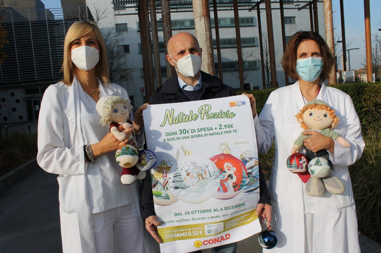 Un “Natale prezioso” per sostenere il progetto “Giocamico” dell’ospedale di Bergamo