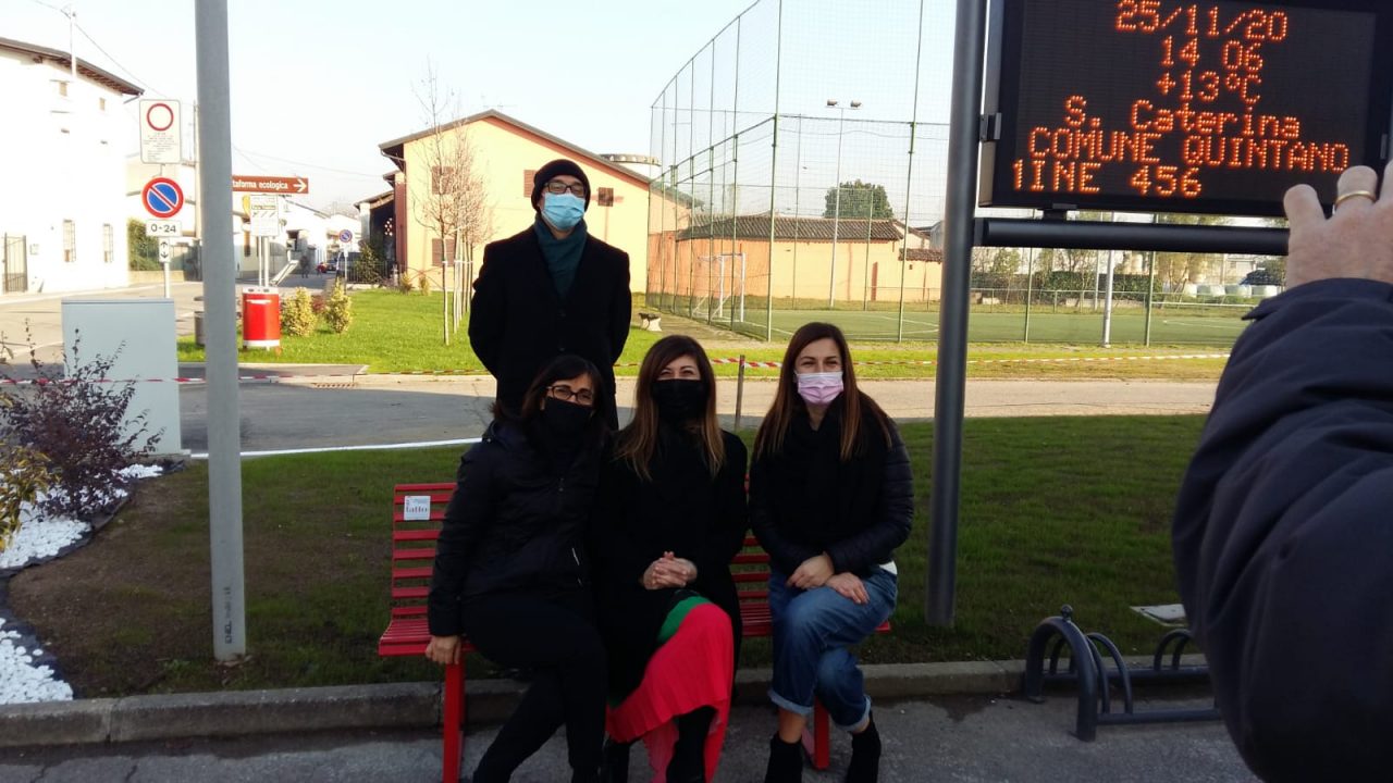 La panchina rossa arriva anche a Quintano