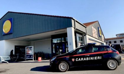 Rapina alla Lidl di Seriate, arrestato da due carabinieri intenti a fare la spesa