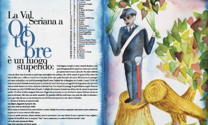 Calendario dei Carabinieri 2021, un omaggio a Dante, ma anche alla Val Seriana