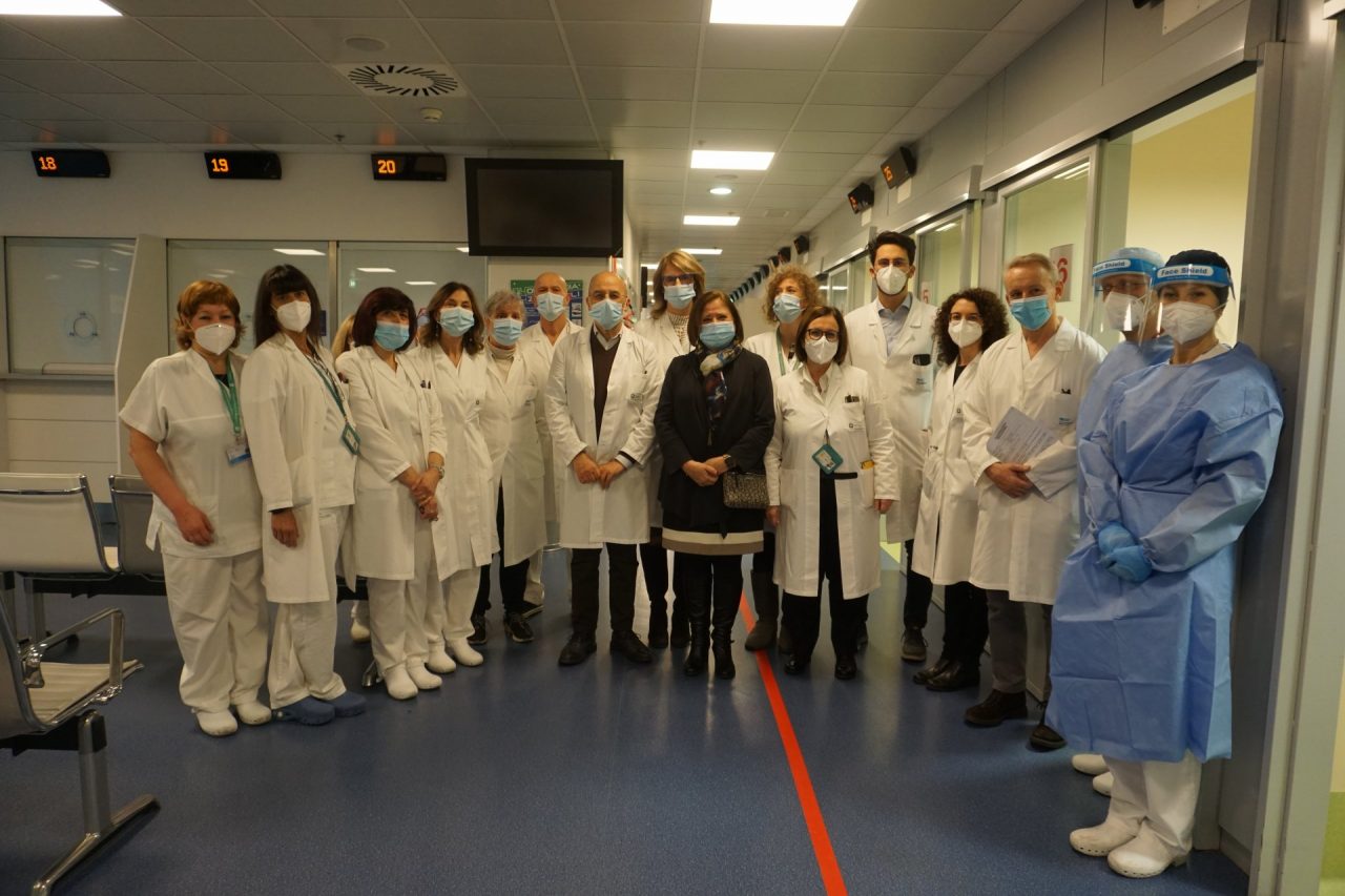 Ospedale Papa Giovanni, somministrati i primi cinquanta vaccini anti-covid