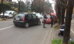 Schianto a Treviglio, due feriti in viale Piave