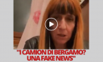 Il Comune di Bergamo denuncerà una negazionista, secondo cui i camion con le bare erano una balla VIDEO