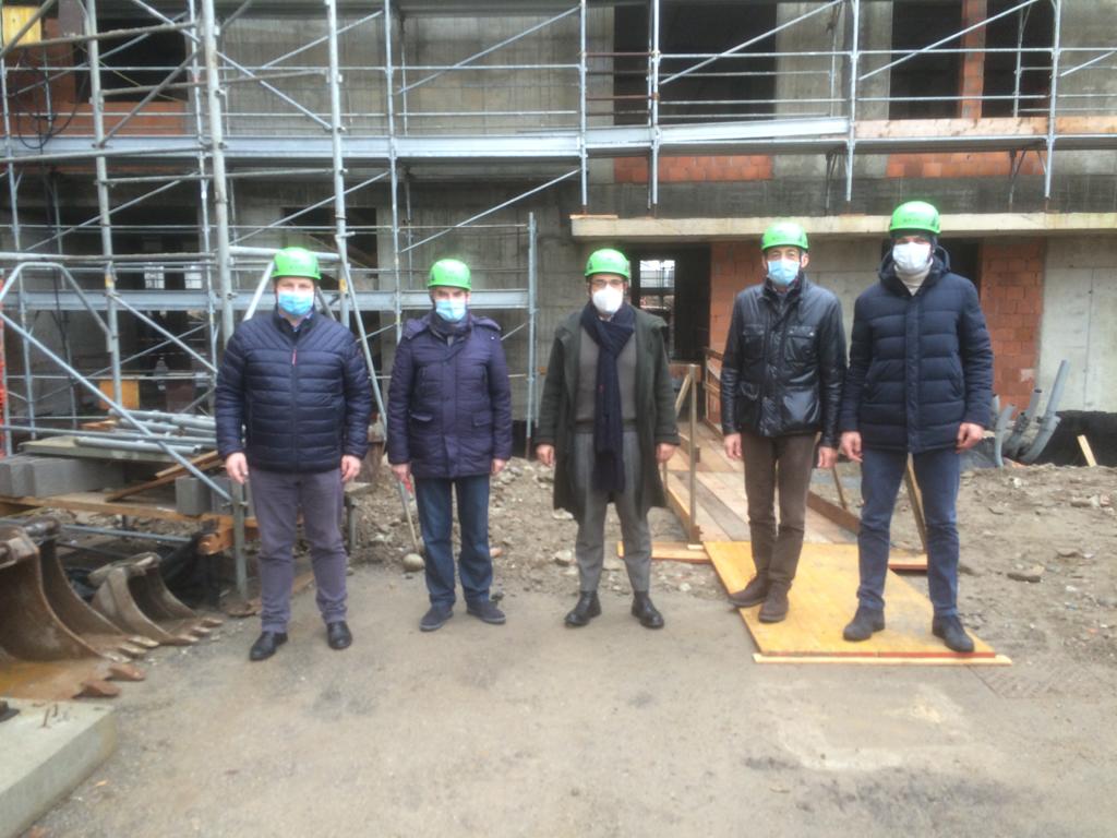 Anni Sereni, procedono i lavori per la realizzazione della nuova ala della Casa di riposo FOTO