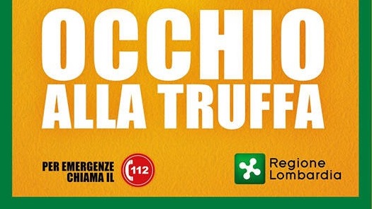 Truffe agli anziani: campagna regionale di prevenzione