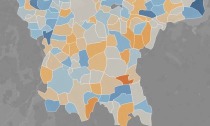 Covid-19, sempre meglio i dati bergamaschi e nella Bassa 13 Comuni senza contagi, ecco quali