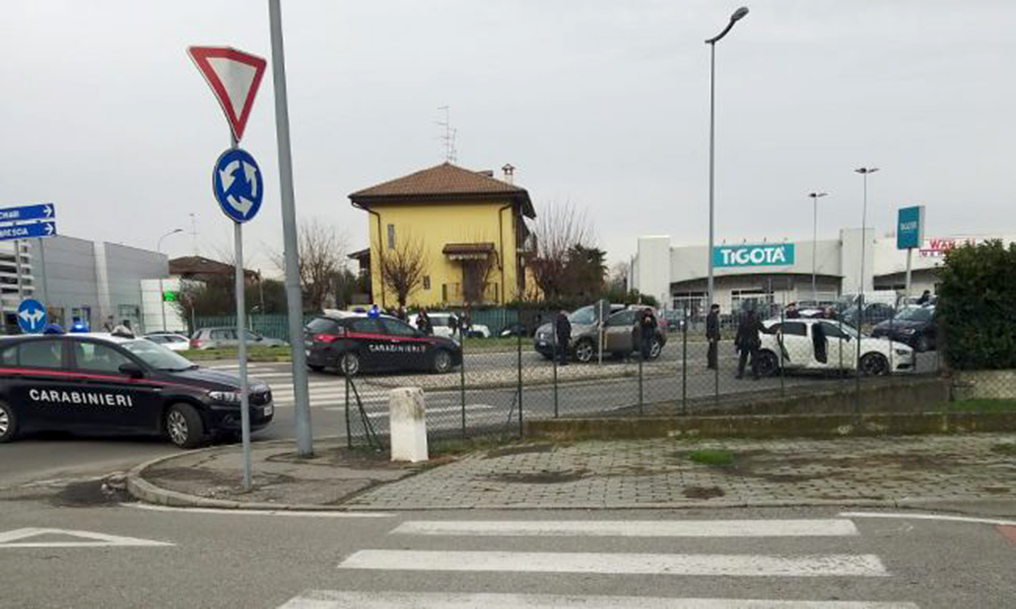 Inseguiti per due province, schianto a Orzinuovi