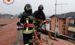 Canna fumaria prende fuoco, paura a Ghisalba