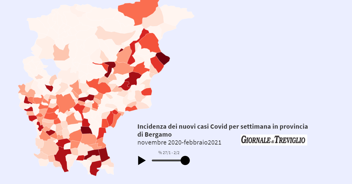 Covid-19, dati stabili. Zero casi in 105 Comuni, guarda l’animazione
