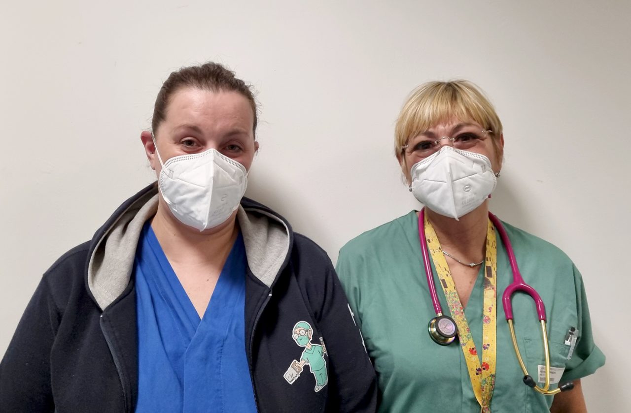 Medico e infermiera dell’Asst a supporto dei colleghi umbri