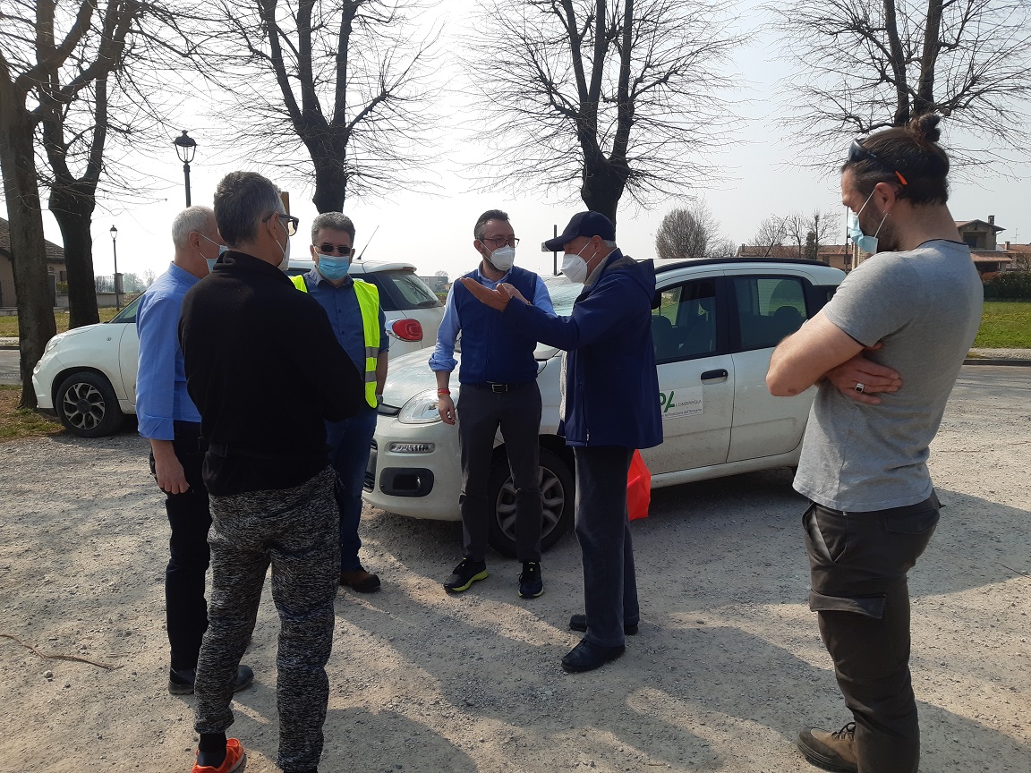 Ex discarica Mirabello: sopralluogo di Arpa