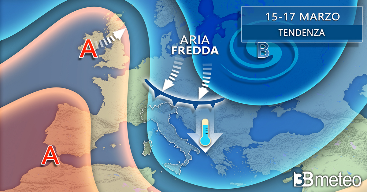Colpo di coda dell’inverno, da metà marzo freddo e gelate