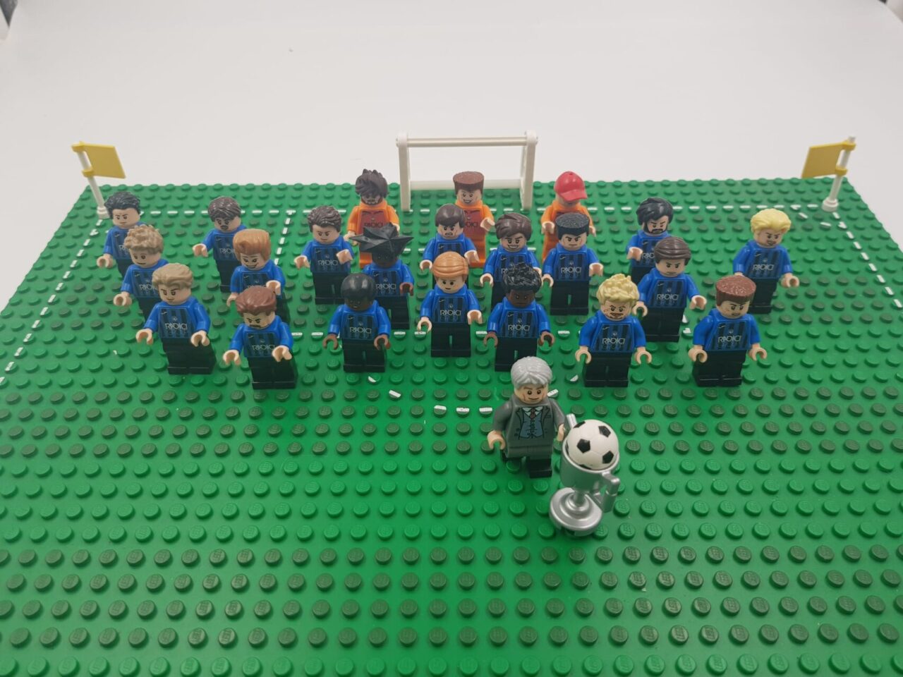 Lego e Atalanta, due passioni che si uniscono: la collezione di Andrea