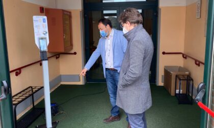 Rotary Club di Pandino dona alla casa di riposo un termoscanner