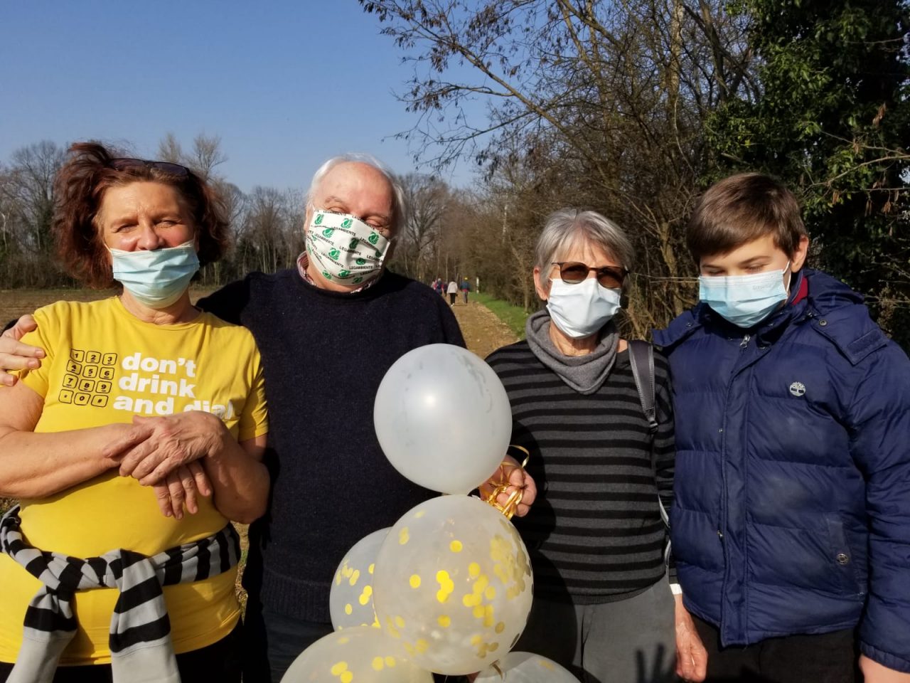 Nel Bosco della Berlona “atterra” un dolce messaggio portato dal vento