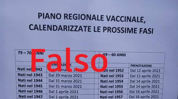 Occhio alla fake: non sono ancora aperte le prenotazioni per il vaccino over60