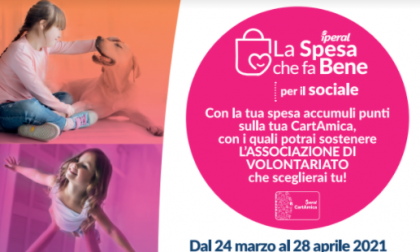 La spesa che fa bene: 250 mila euro per il terzo settore