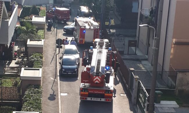 Anziana cade in casa  e si teme il peggio, arrivano i pompieri di Treviglio