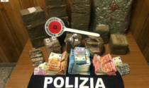 Narcotraffico, in casa aveva 20 chili di droga e 65mila euro: arrestato