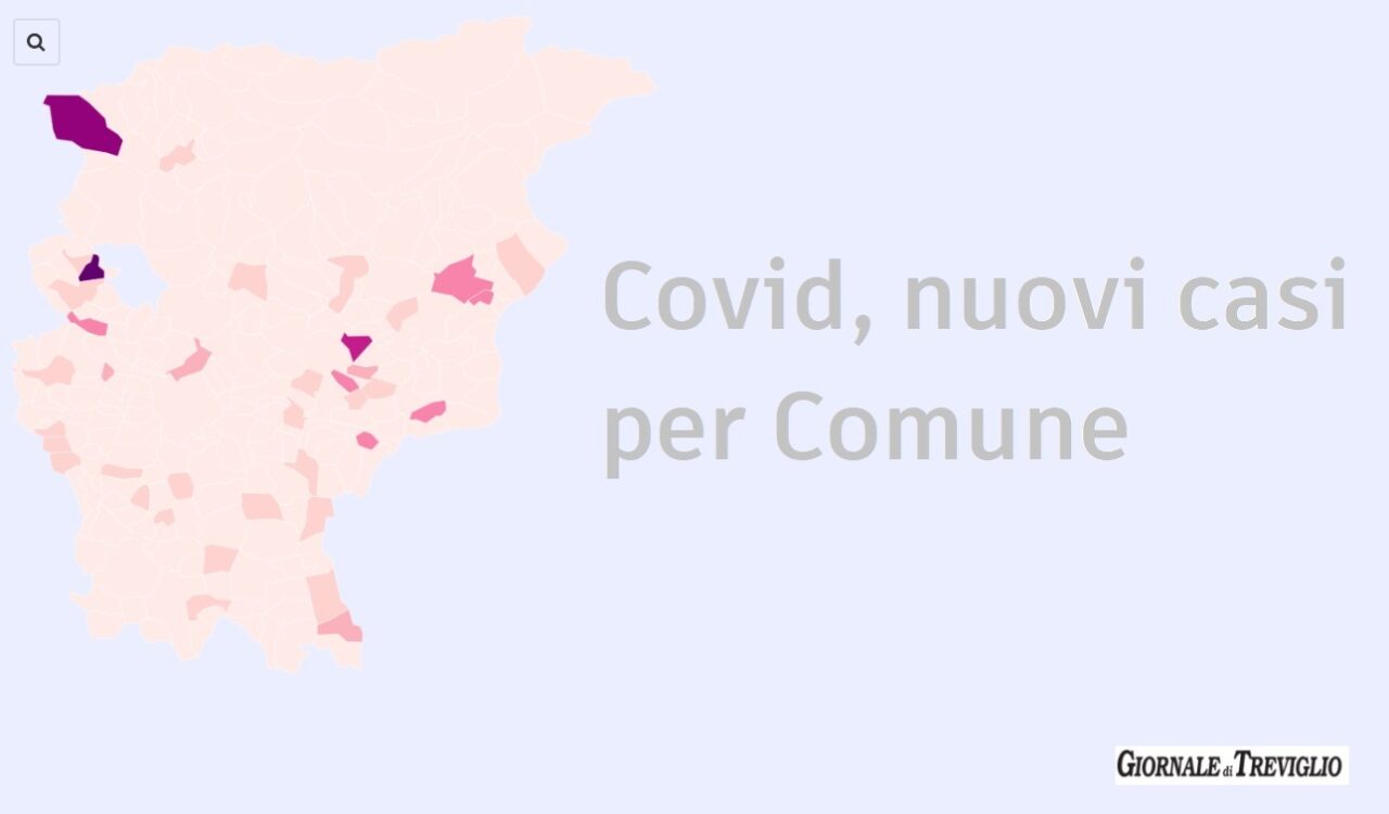 In un Comune su due nessun nuovo contagio da Covid-19: i dati