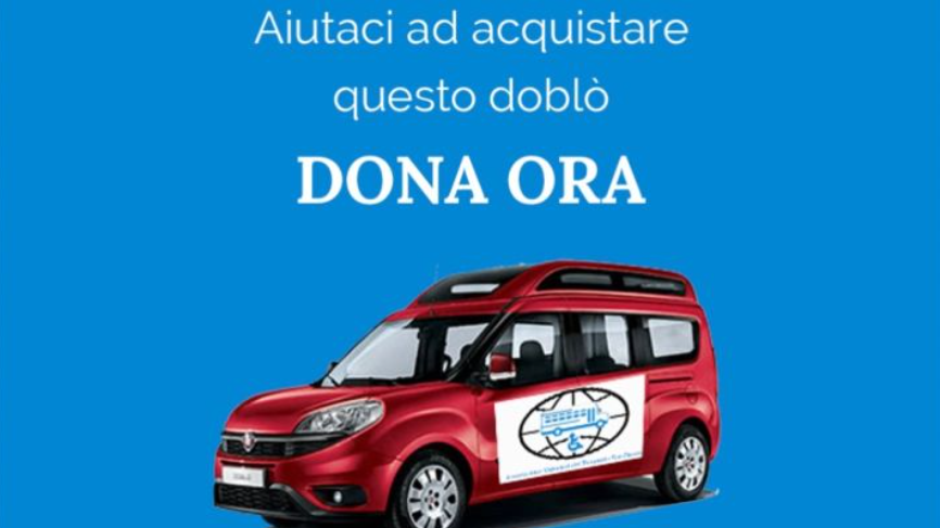 Una raccolta fondi per regalare all’Associazione San Rocco un nuovo Doblò