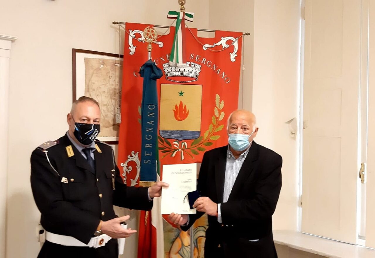 Claudio Toderini premiato dalla Regione