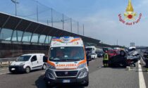 Incidente in autostrada: due feriti