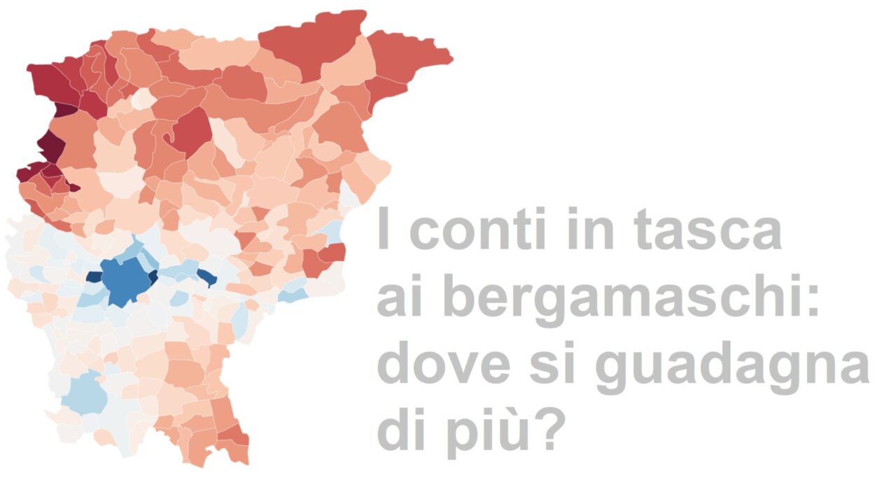 La mappa dei Paperoni: dove si guadagna di più? Cerca il tuo Comune