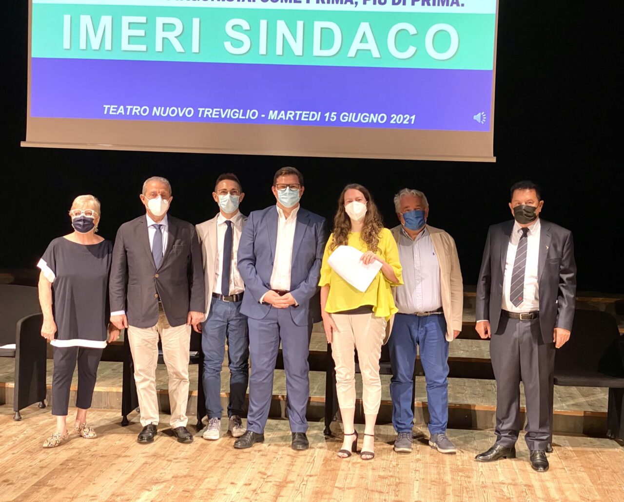Il sindaco uscente Juri Imeri presenta la squadra del Centrodestra