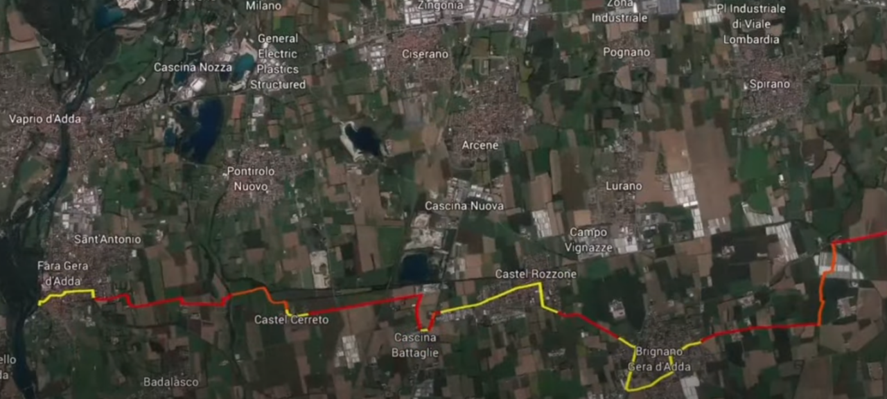 Da Fara Gera d’Adda a Rogno: il tratto orobico della ciclovia Milano-Monaco