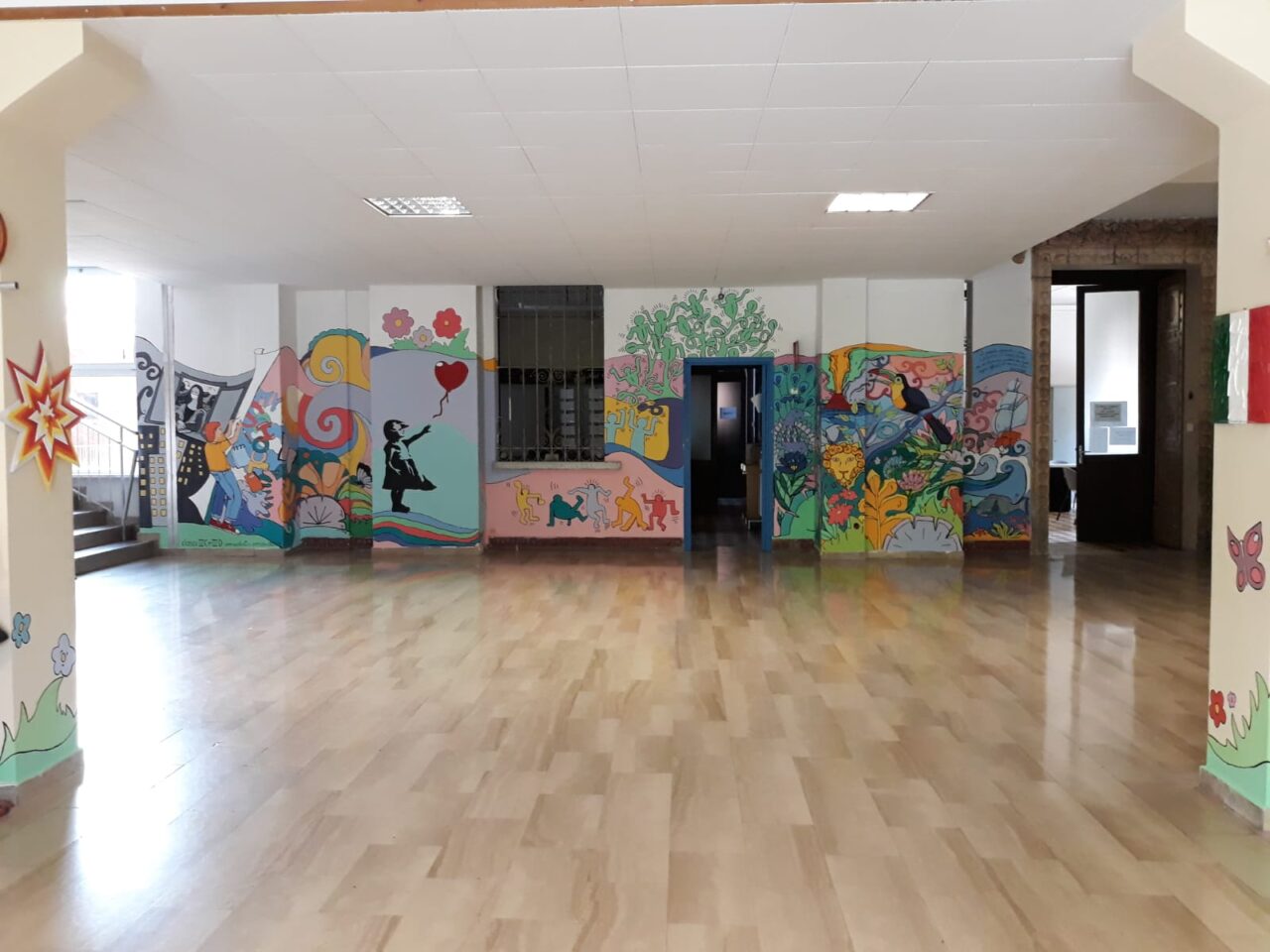 La ripartenza nei colori e nelle speranze degli studenti del Rubini