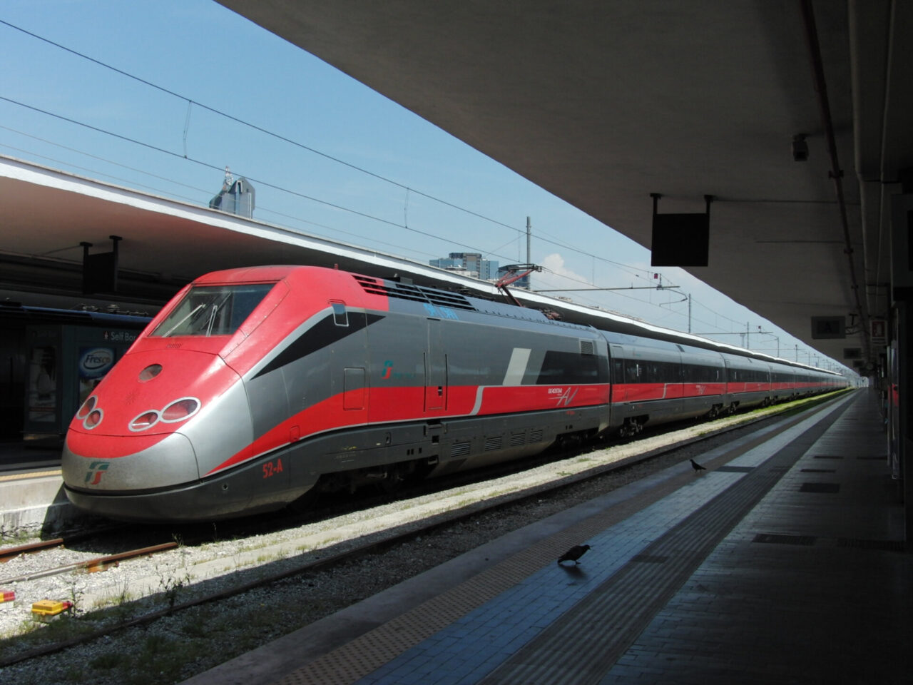 E’ il più veloce: meno di quattro ore da Bergamo a Roma con il Frecciarossa