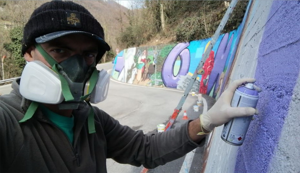 Un corso di murales per combattere il disagio da isolamento