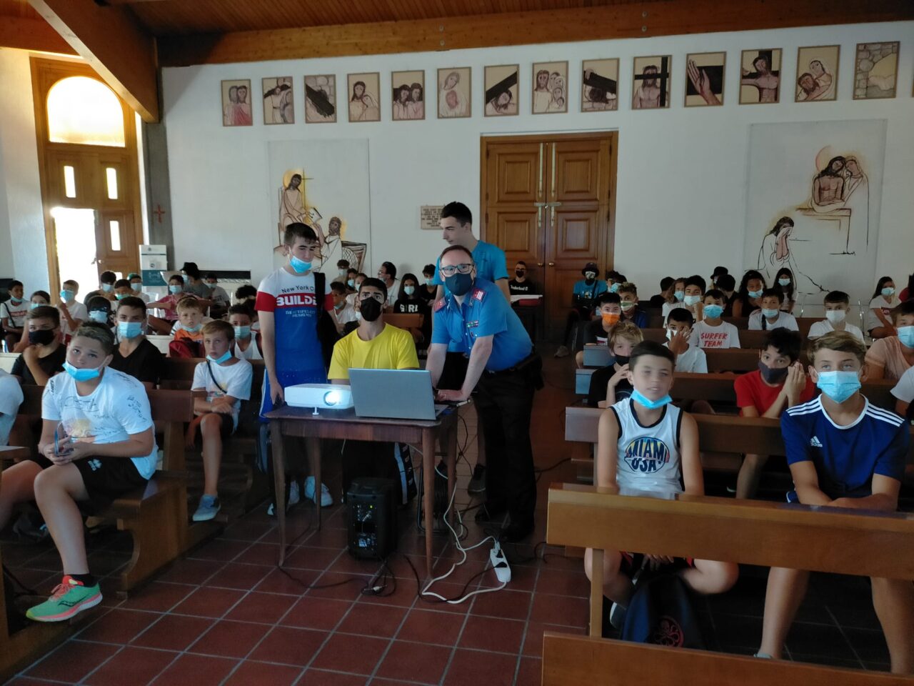 “Il Bullismo è come la mafia”, il luogotenente Tognoli incontra i ragazzi del Grest