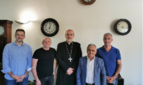 Colognesi "in trasferta": Renato Bissa incontra il patriarca di Gerusalemme ad Haifa